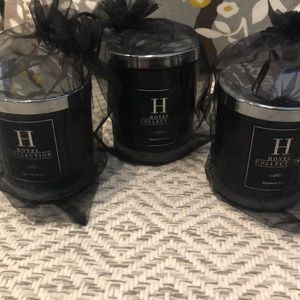 Hotel collection candle trio